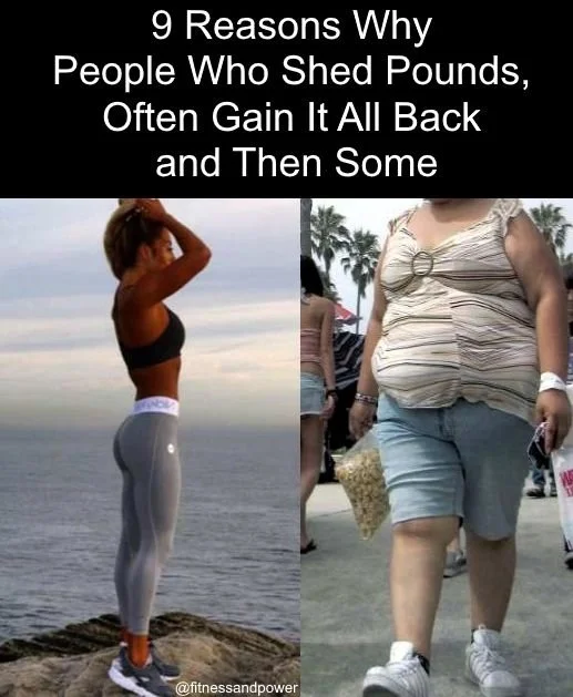 Reasons for weight gain after weight loss efforts explained in an informative article.