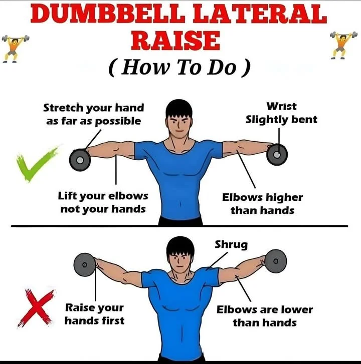 Basic exercise for achieving wider shoulders and improved upper body strength