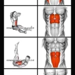 Video demonstrating an effective abs workout with leg raises and oblique crunches.