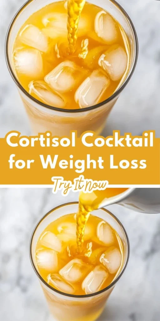Detox Cortisol Cocktail for Weight Loss Recipe 2 Healthy Detox Cortisol Cocktail for weight loss and stress reduction