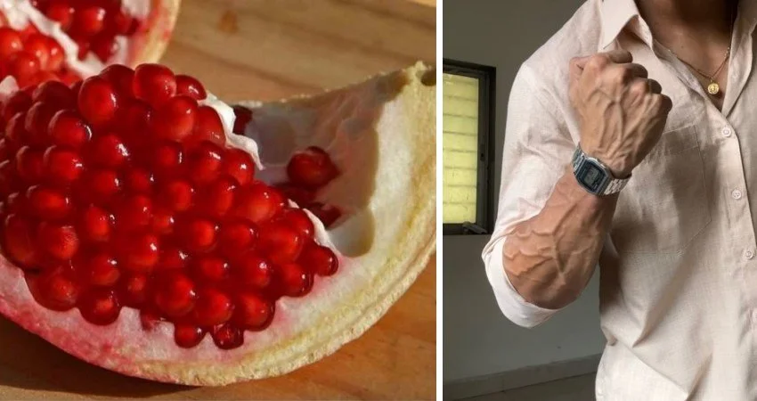 Pomegranate fruit to enhance gym performance and pump