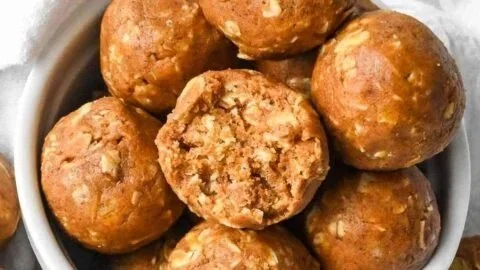 Pumpkin Protein Balls 1 Healthy homemade Pumpkin Protein Balls made with natural ingredients