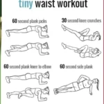 Quick and effective waist workout routine for a tiny waist