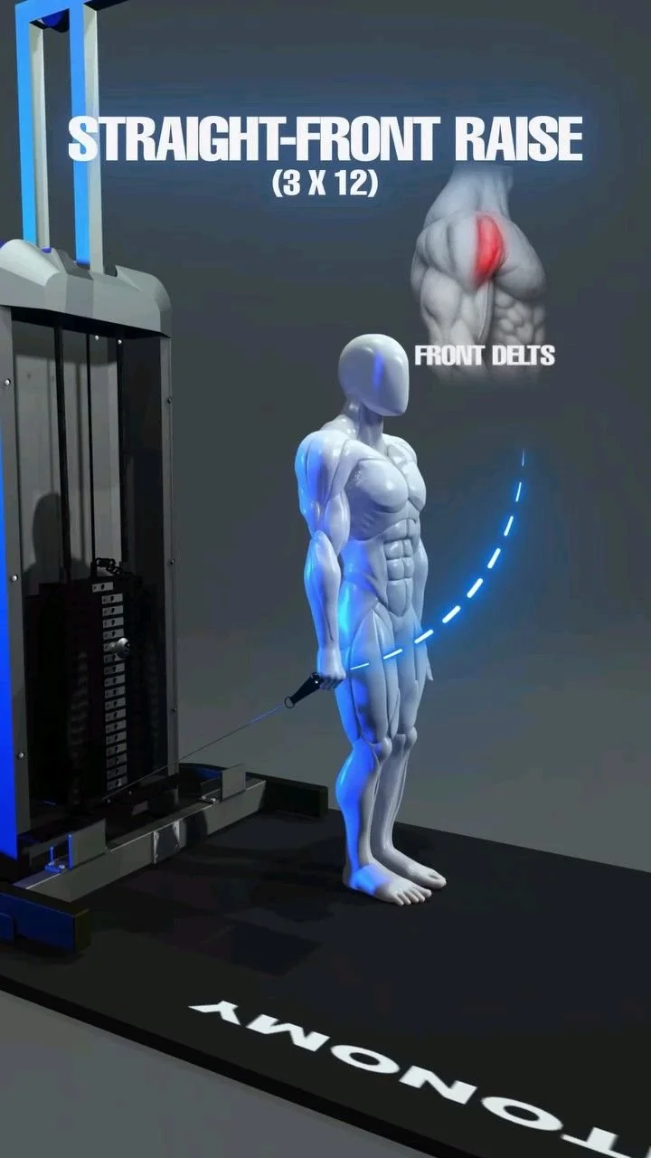 Cable shoulder workout exercises for strength and definition