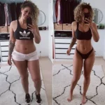 5-Min Belly Fat Workout for Women 18 Woman performing a quick 5-min belly fat workout for effective weight loss