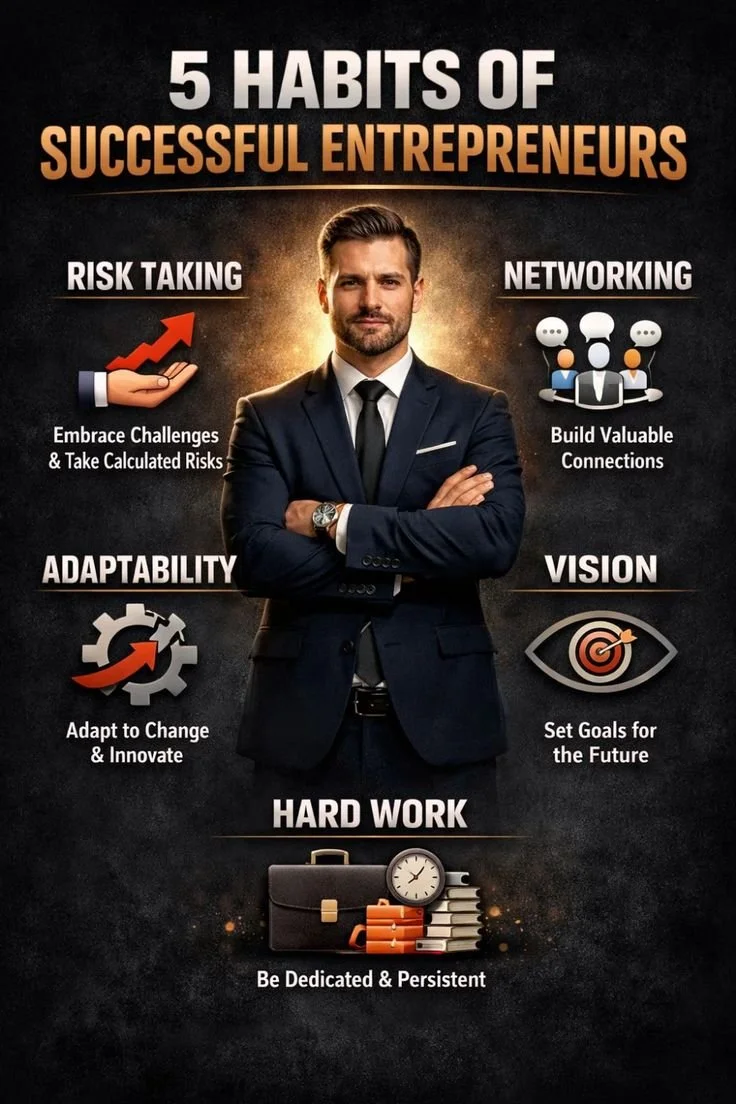 5 Proven Habits of Highly Successful Entrepreneurs | Build Your Empire