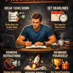 Beat Procrastination for Good: A Man's Guide to Taking Consistent Action 19 Guide to overcoming procrastination and taking action