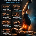 Belly fat workout featuring core-shocking wall moves for effective fat loss.