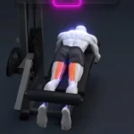 Hamstring curl exercise with focus on foot placement for optimal results