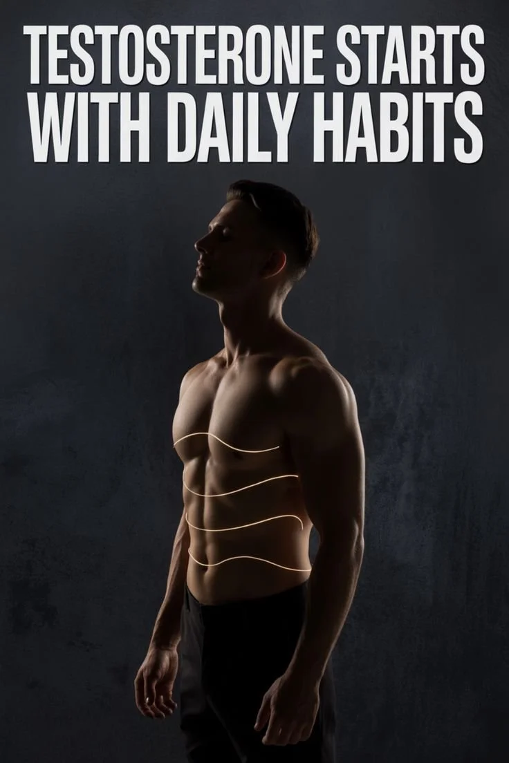 Men's hormone health affected by daily habits and lifestyle choices.