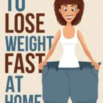 Woman exercising at home to lose weight fast and achieve fitness goals.