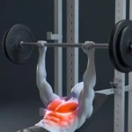 Man demonstrating proper incline bench press form for optimal chest activation.