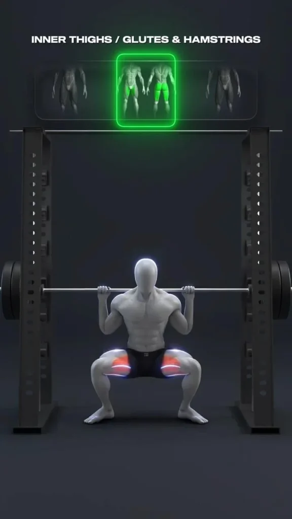 Best foot stance for targeting glutes in squats and lunges