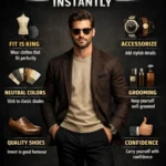 Look Sharp Instantly: 7 Wardrobe Essentials & Style Tips for Men 18 Collection of men's wardrobe essentials for a sharp and stylish appearance.