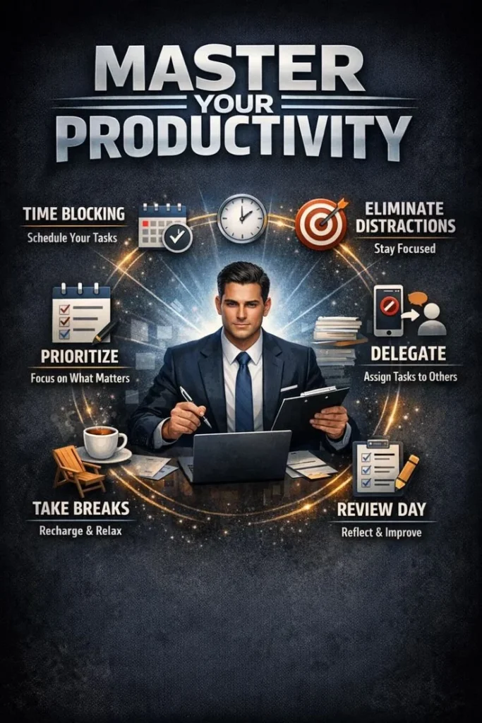 Master Your Productivity: 6 Proven Techniques to Get More Done in Less Time 2 Master productivity techniques to enhance your efficiency and achieve more.