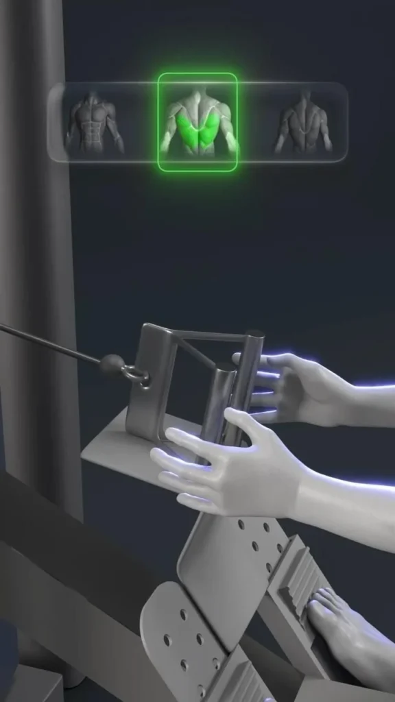 Person using a rowing machine for effective back workout and target exercises.