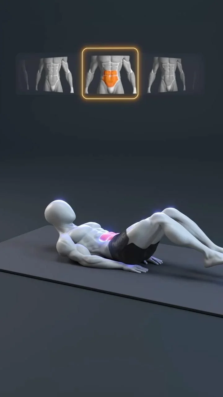 No equipment core workout for shredded abs at home in 2025.