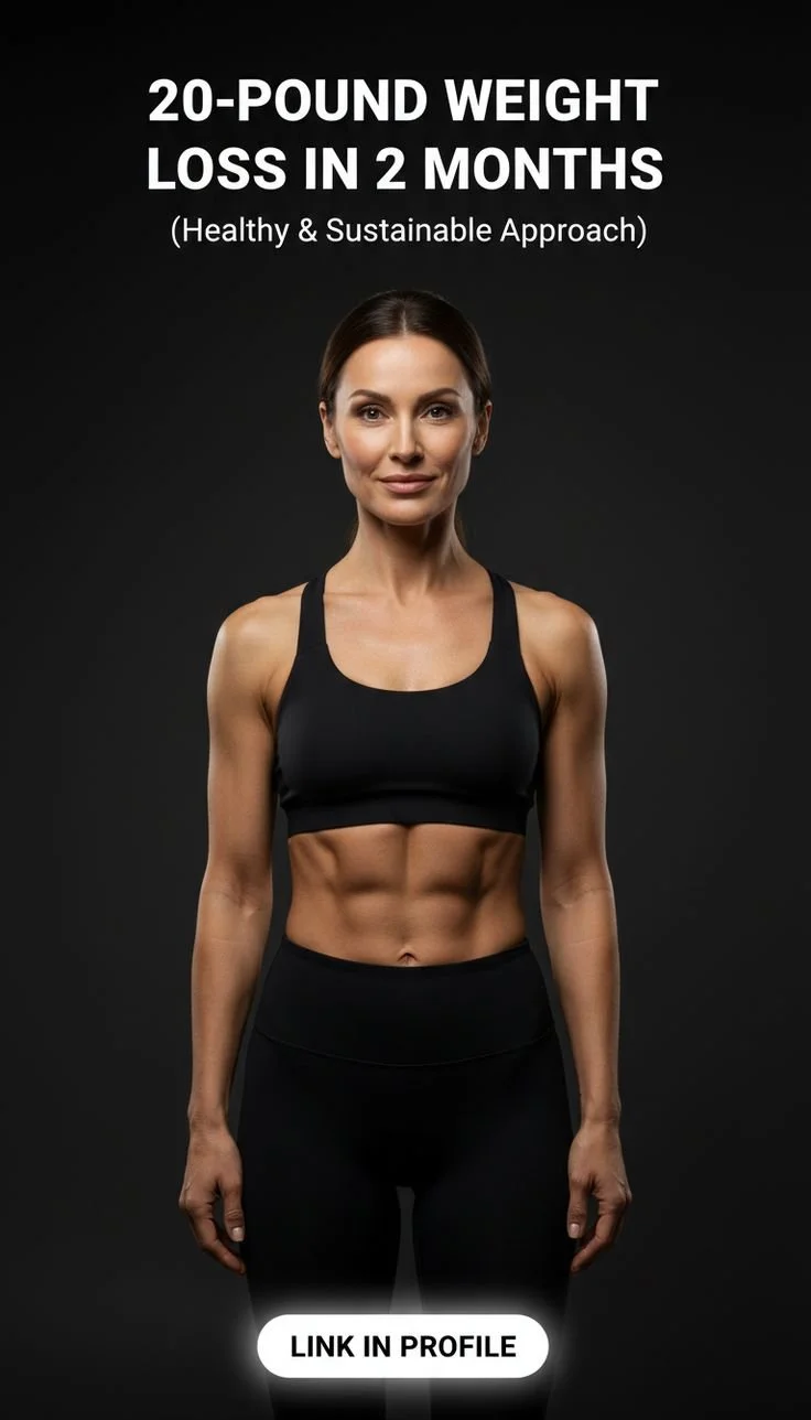 Step-by-step plan for 20 pound weight loss in 2 months