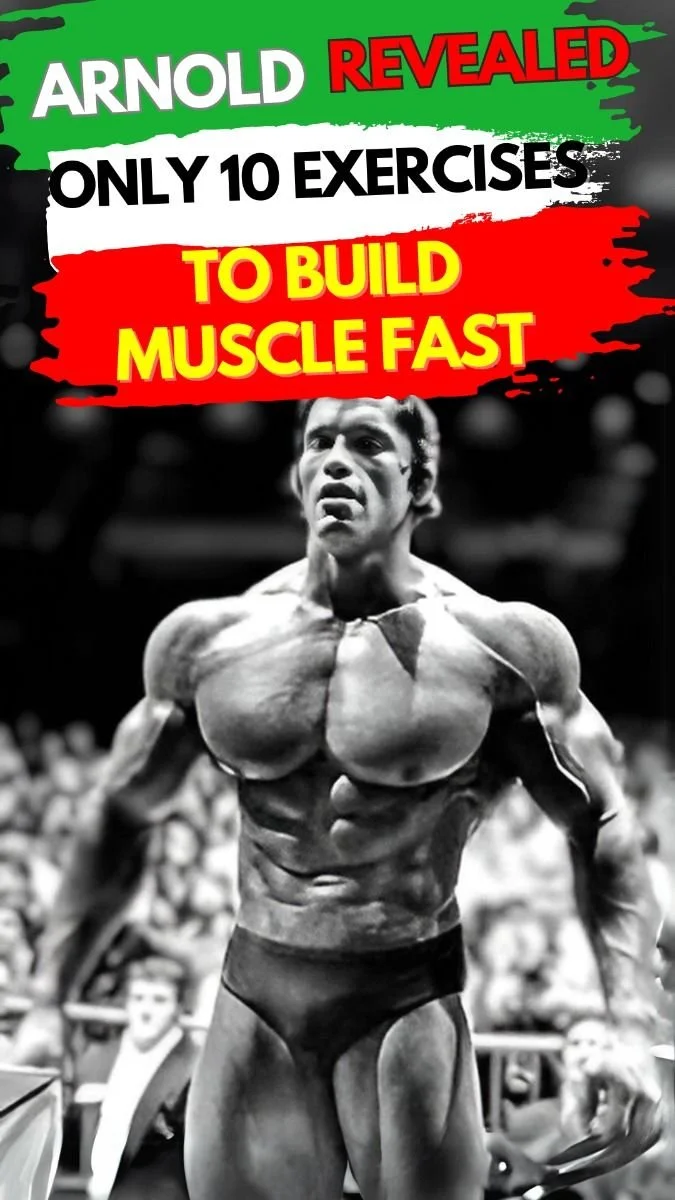 Arnold's top 10 exercises for building stronger muscle in men