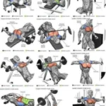 Man performing an effective chest workout with weights.