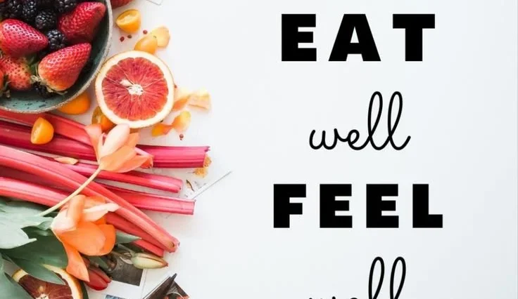 Colorful array of healthy foods representing a balanced diet.