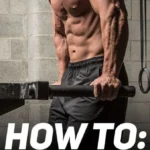 Man exercising to lose fat and gain muscle for a lean and strong physique