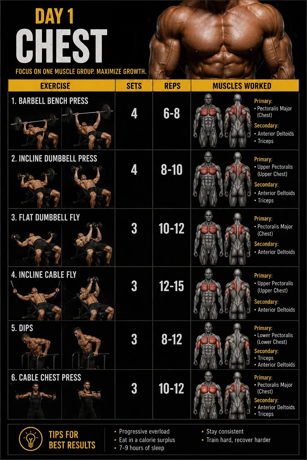 A variety of effective workouts for all fitness levels and goals.