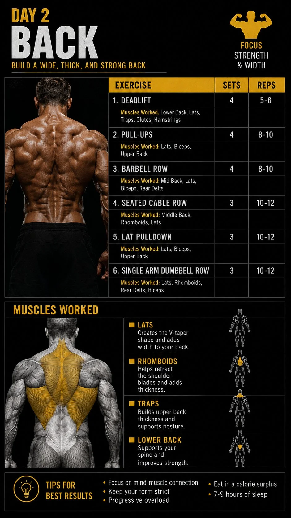 Try this back workout 3 Try this back workout